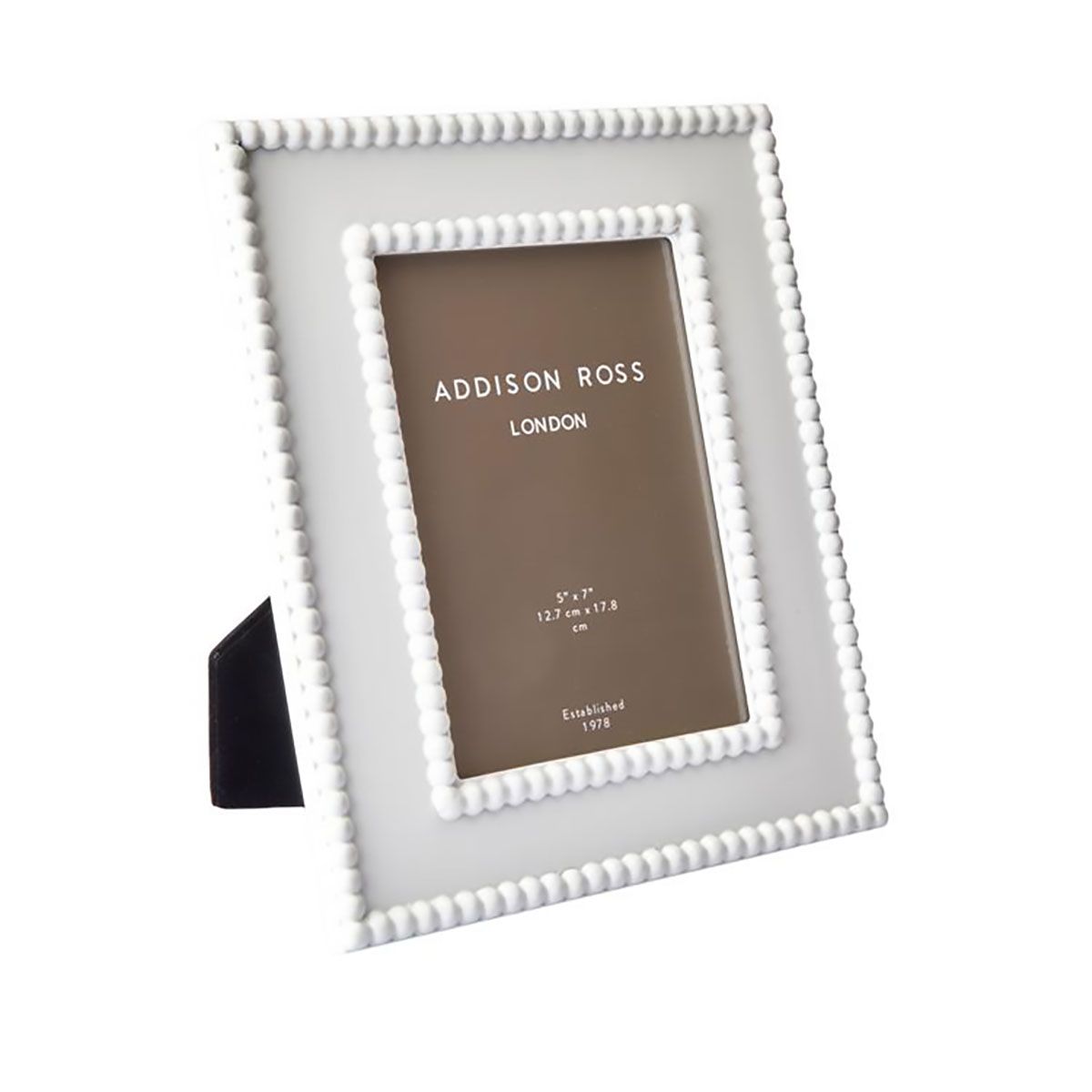Addison Ross London 5 x 7 Inch Bobbin Picture Frame White White FR11100, EAN: 5024043200697