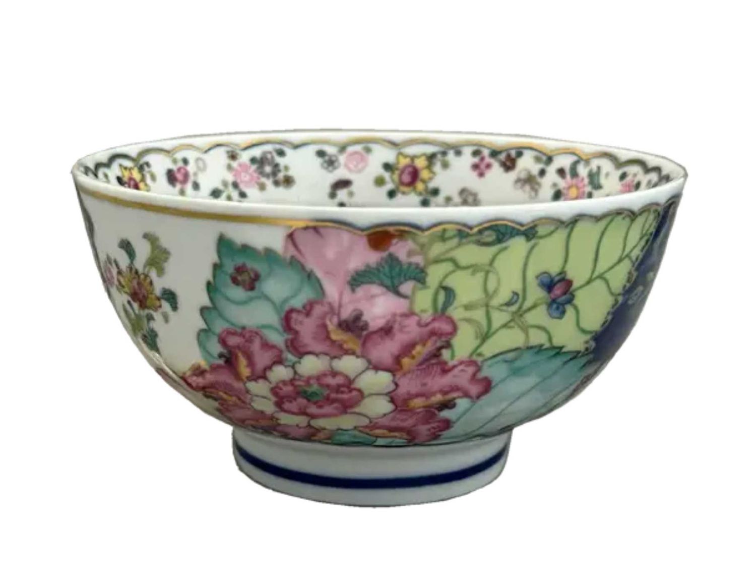 Mottahedeh Tobacco Leaf Dessert Bowl S2375
