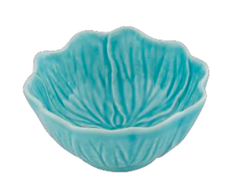 Bordallo Pinheiro Flora Blue Bowl 12.5 cm 4 Inch, MPN: 65030824, UPC: 5600413630136