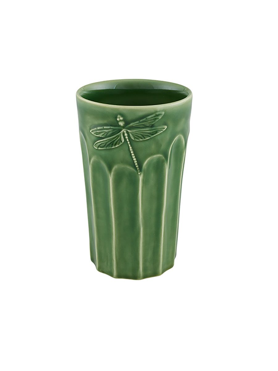 Bordallo Pinheiro Patio Highball Tumbler Green Set of 4, MPN: 65031926, UPC: 5600413634172