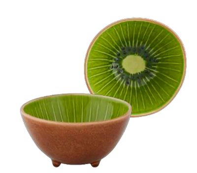Bordallo Pinheiro Tropical Fruits Bowl Kiwi, MPN: 65029345, UPC: 5600413625675