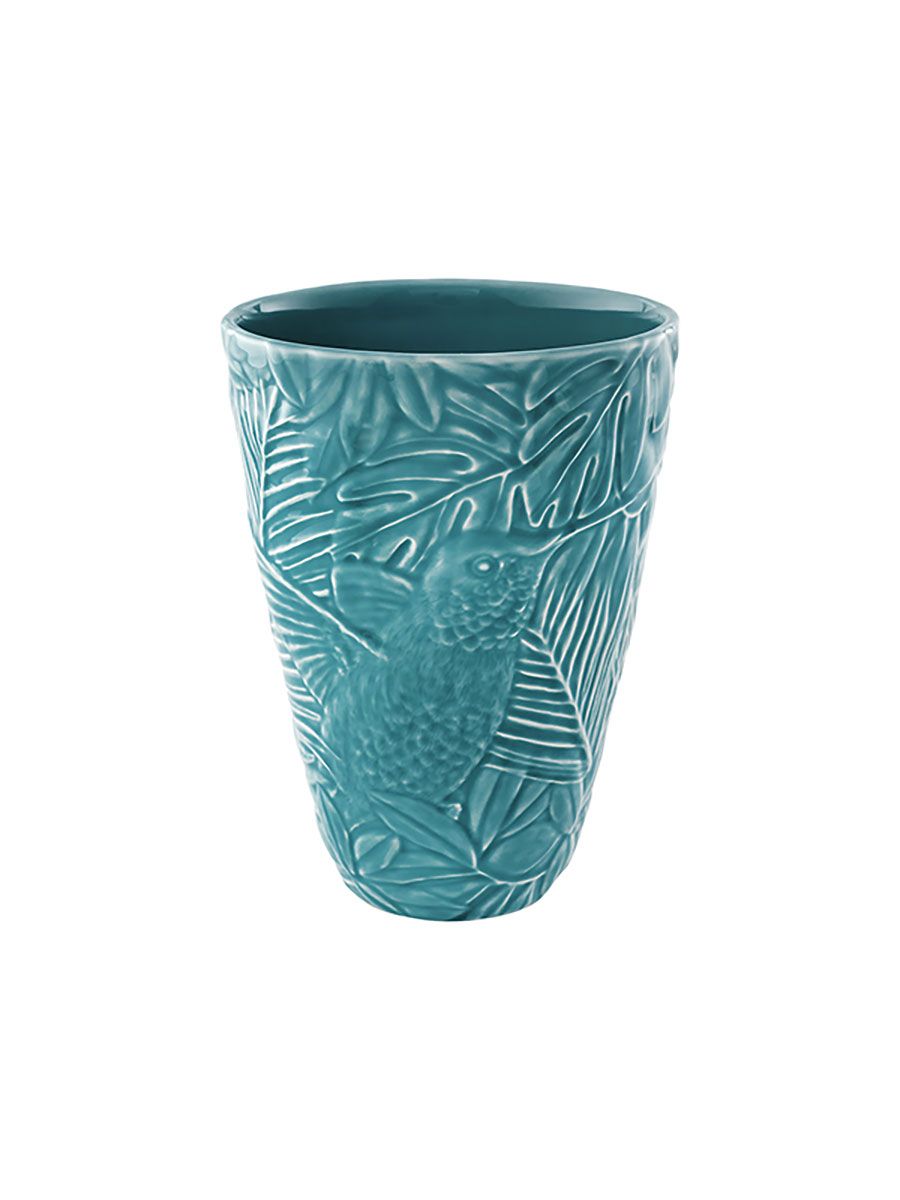 Bordallo Pinheiro Equatorial Small Vase Blue, MPN: 65031893, UPC: 5600413633830