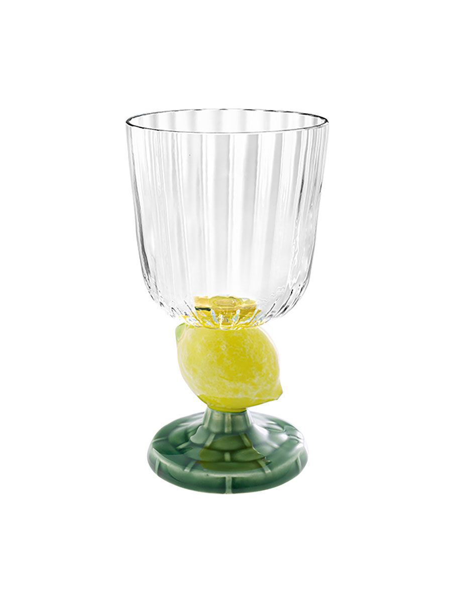 Bordallo Pinheiro Carmen Goblet Lemon Stem, MPN: 65031270, UPC: 5600413631959
