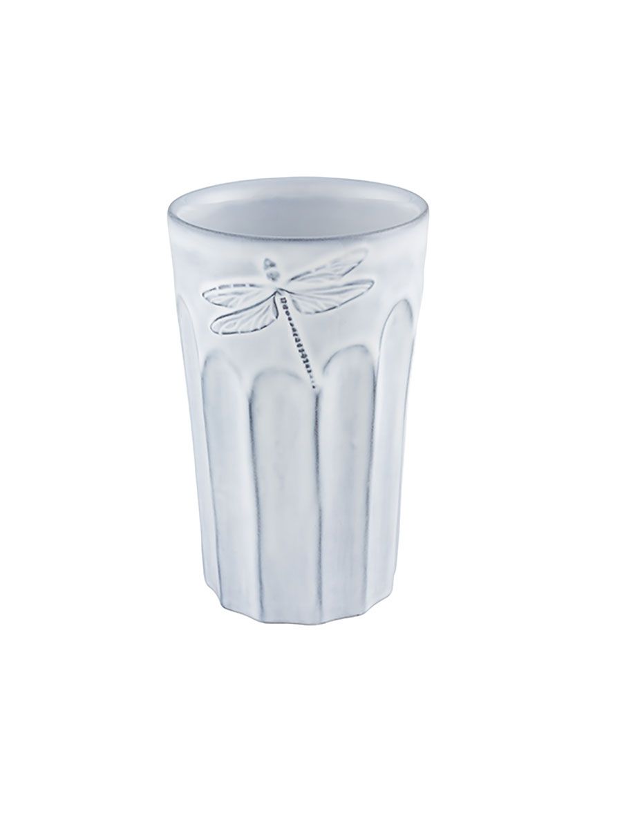 Bordallo Pinheiro Patio Highball Tumbler Antique White Set of 4, MPN: 65031924, UPC: 5600413634158