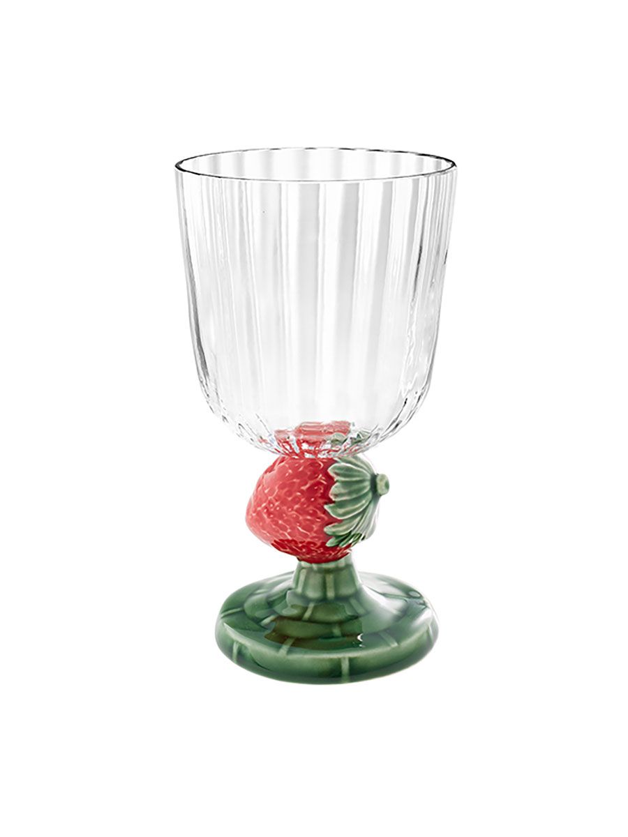 Bordallo Pinheiro Carmen Goblet Strawberries Stem, MPN: 65031272, UPC: 5600413631973