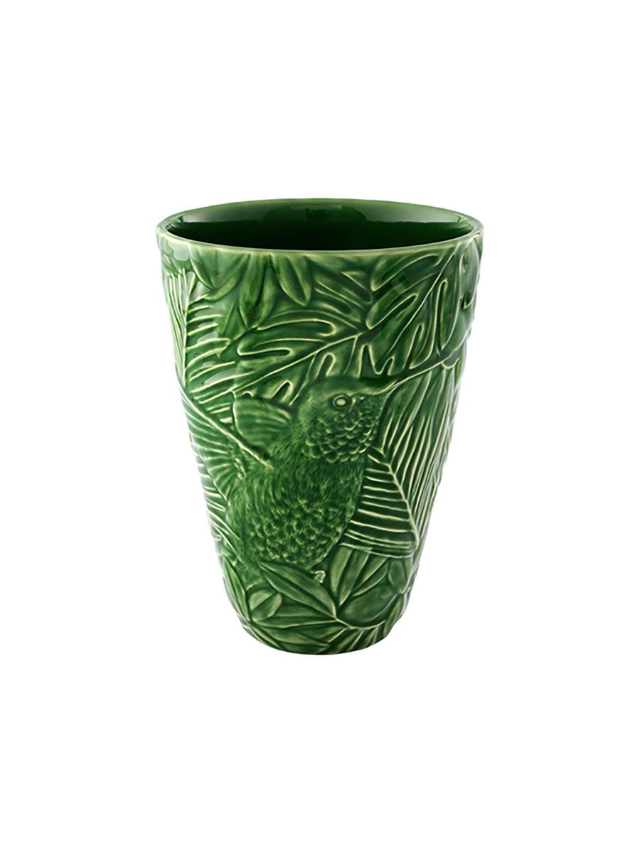Bordallo Pinheiro Equatorial Small Vase Palm Green, MPN: 65031894, UPC: 5600413633847