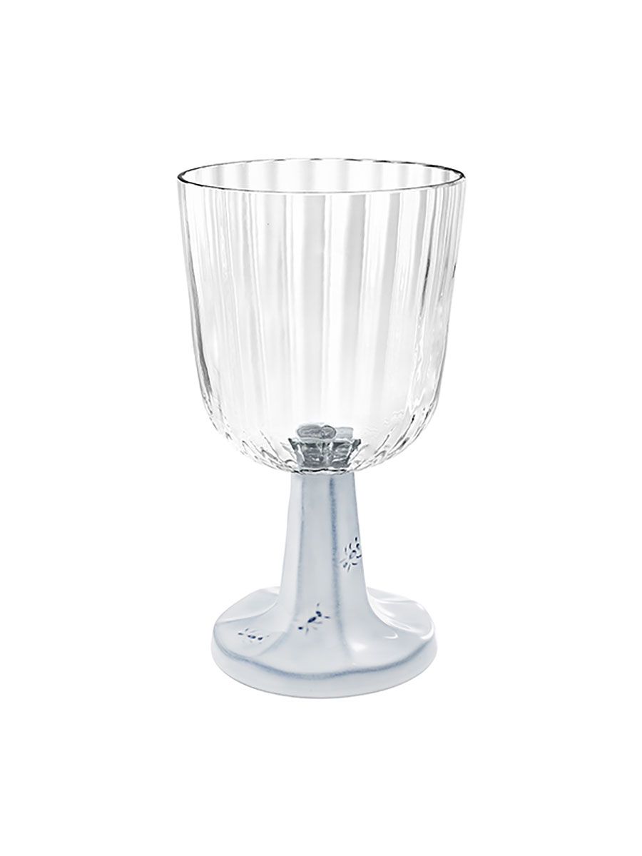 Bordallo Pinheiro Patio Goblet Antique White Stem, MPN: 65031260, UPC: 5600413631775