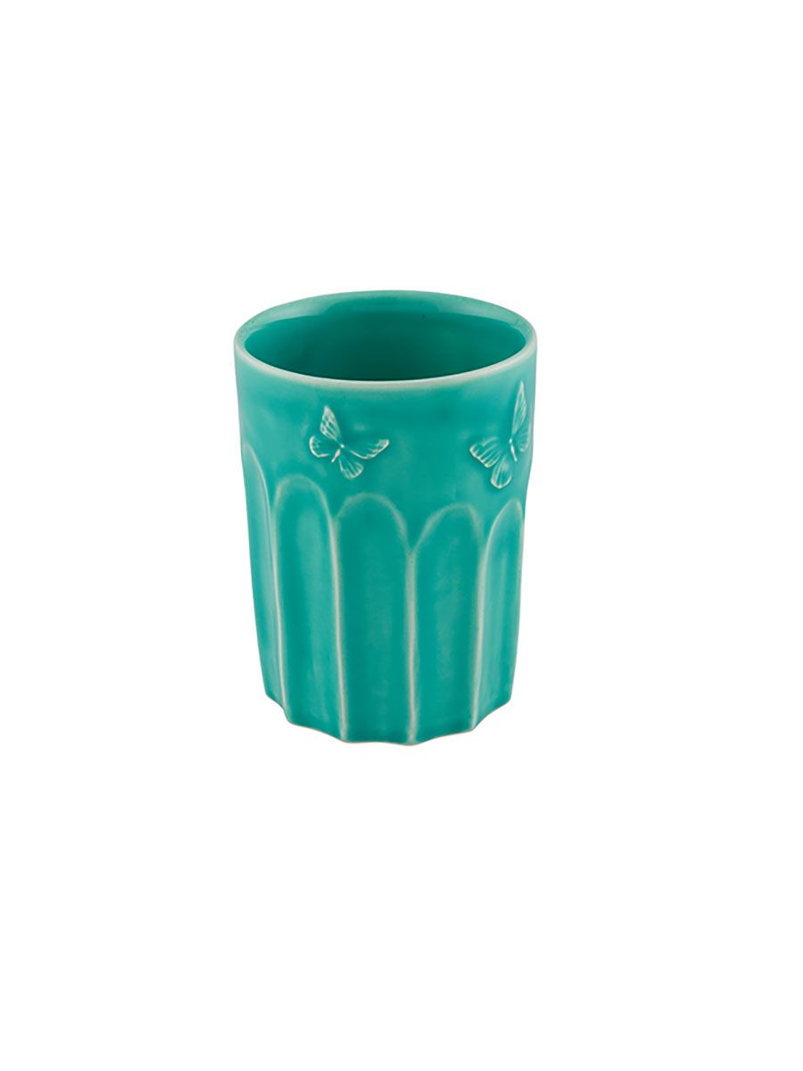 Bordallo Pinheiro Patio Old Fashion Tumbler Aqua Green, MPN: 65031253, UPC: 5600413631713