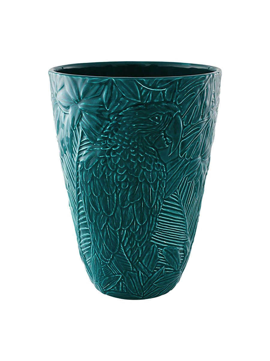 Bordallo Pinheiro Equatorial Large Vase Forest Blue, MPN: 65031897, UPC: 5600413633878