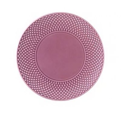 Bordallo Pinheiro Bicos Pink Dessert Plate, MPN: 65032276, UPC: 5600413635520