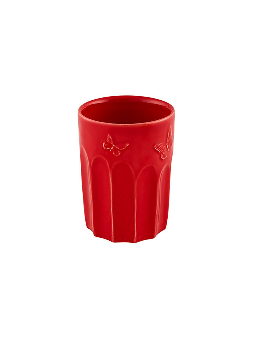 Bordallo Pinheiro Patio Old Fashion Tumbler Red Set of 4, MPN: 65031931, UPC: 5600413634226