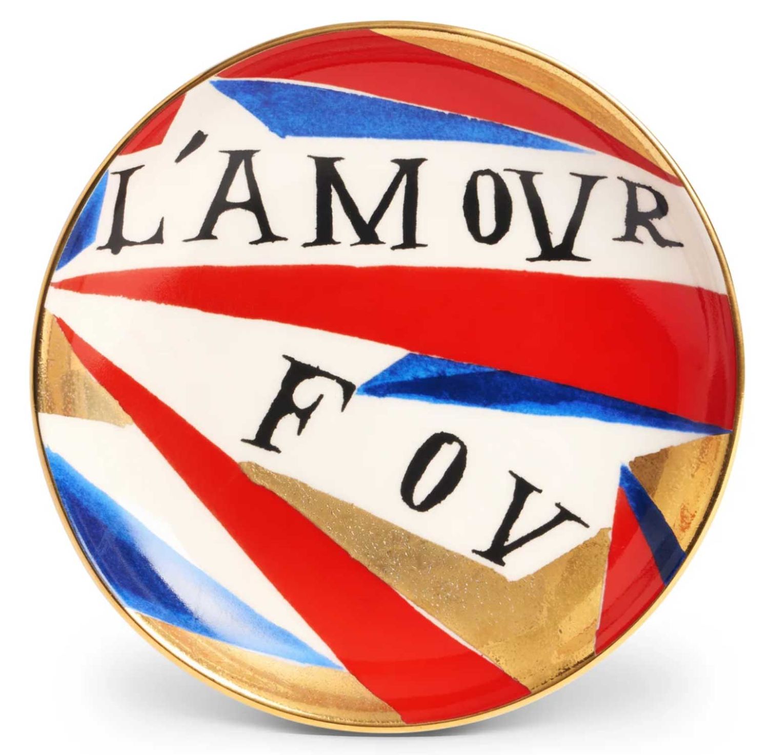 L&#39;Objet Ruan Hoffmann L&#39;Amour Fou Plate RH102, UPC: 810009648826