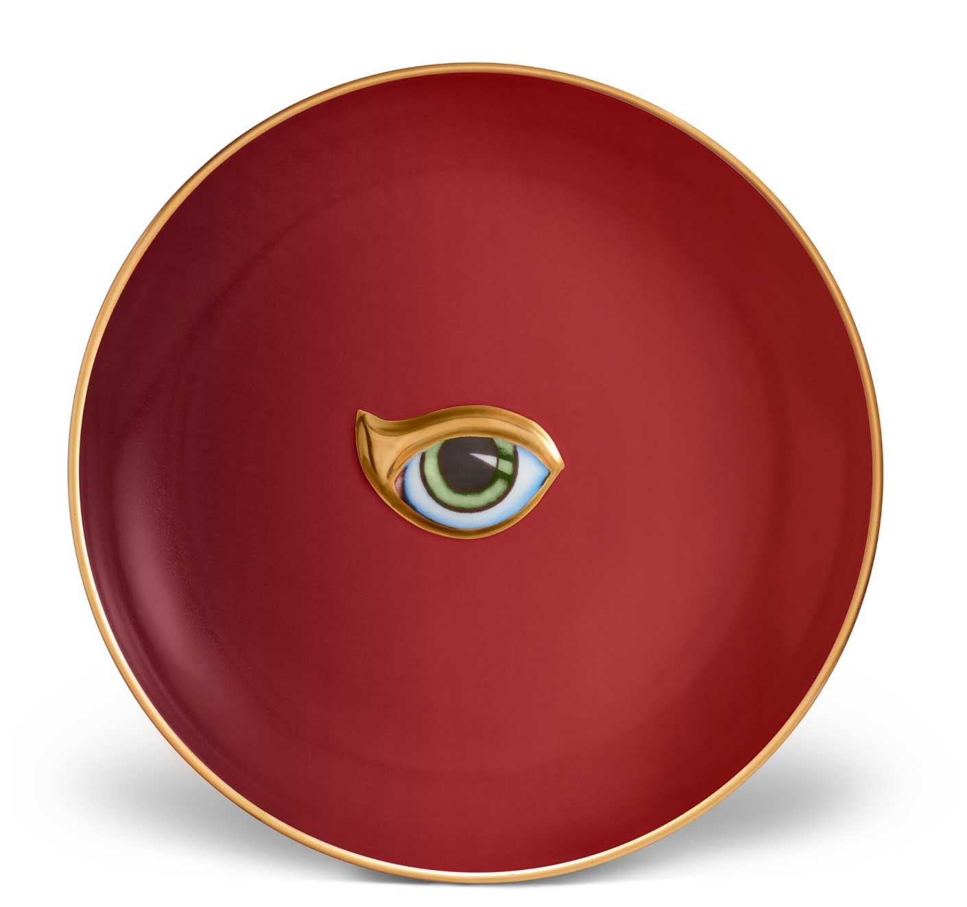 L&#39;Objet Lito Plate Bordeaux LXL25, UPC: 810009649298