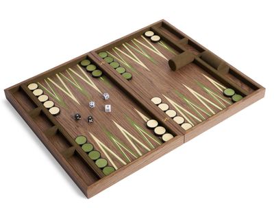 L&#39;Objet Fortuny Backgammon Camo Isole Military Green LPF123, UPC: 810009649540