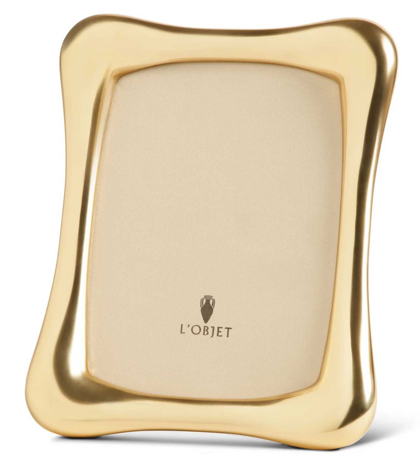 L&#39;Objet Anton Frame Gold 5 x 7 Inch Picture Frame F7701M, UPC: 810009649021