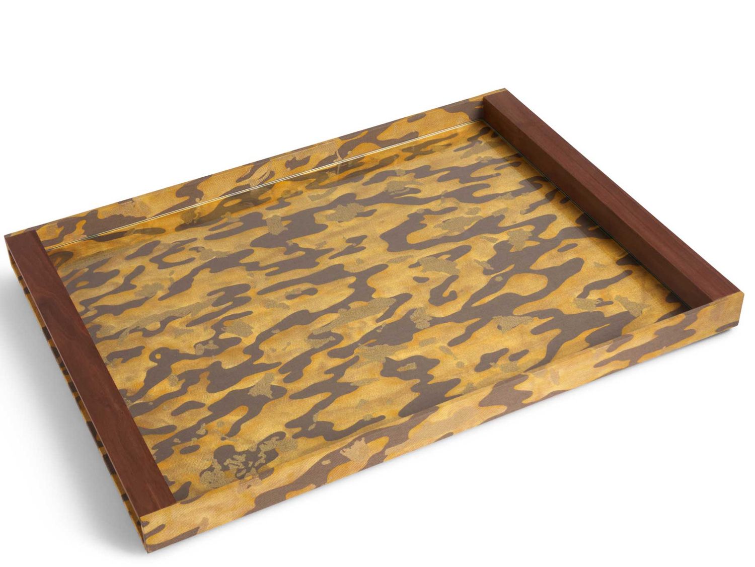 L&#39;Objet Fortuny Camo Isole Butler Tray Tiger LPF111, UPC: 810009649434