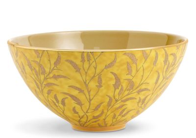 L&#39;Objet Fortuny Orfeo Yellow Bowl Medium LPF106, UPC: 810009649410