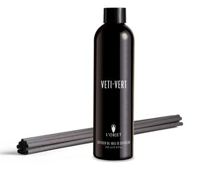 L&#39;Objet Veti Vert Diffuser Oil with Reeds Refill 235Ml 8Fl.Oz AP5152, UPC: 810009648727