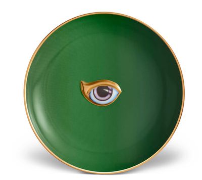 L&#39;Objet Lito Plate Green LXL24, UPC: 810009648475