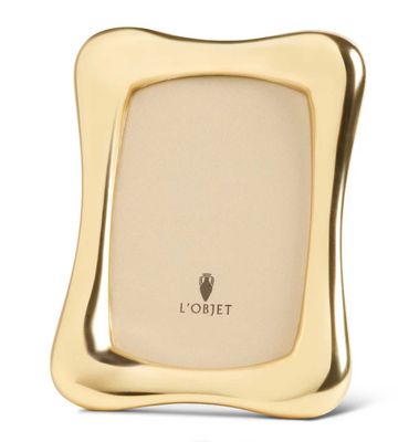L&#39;Objet Anton Frame Gold 4 x 6 Inch Picture Frame F7701S, UPC: 810009649014