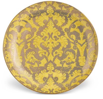 L&#39;Objet Fortuny Laotze Yellow Coupe Bowl Large LPF105, UPC: 810009649403