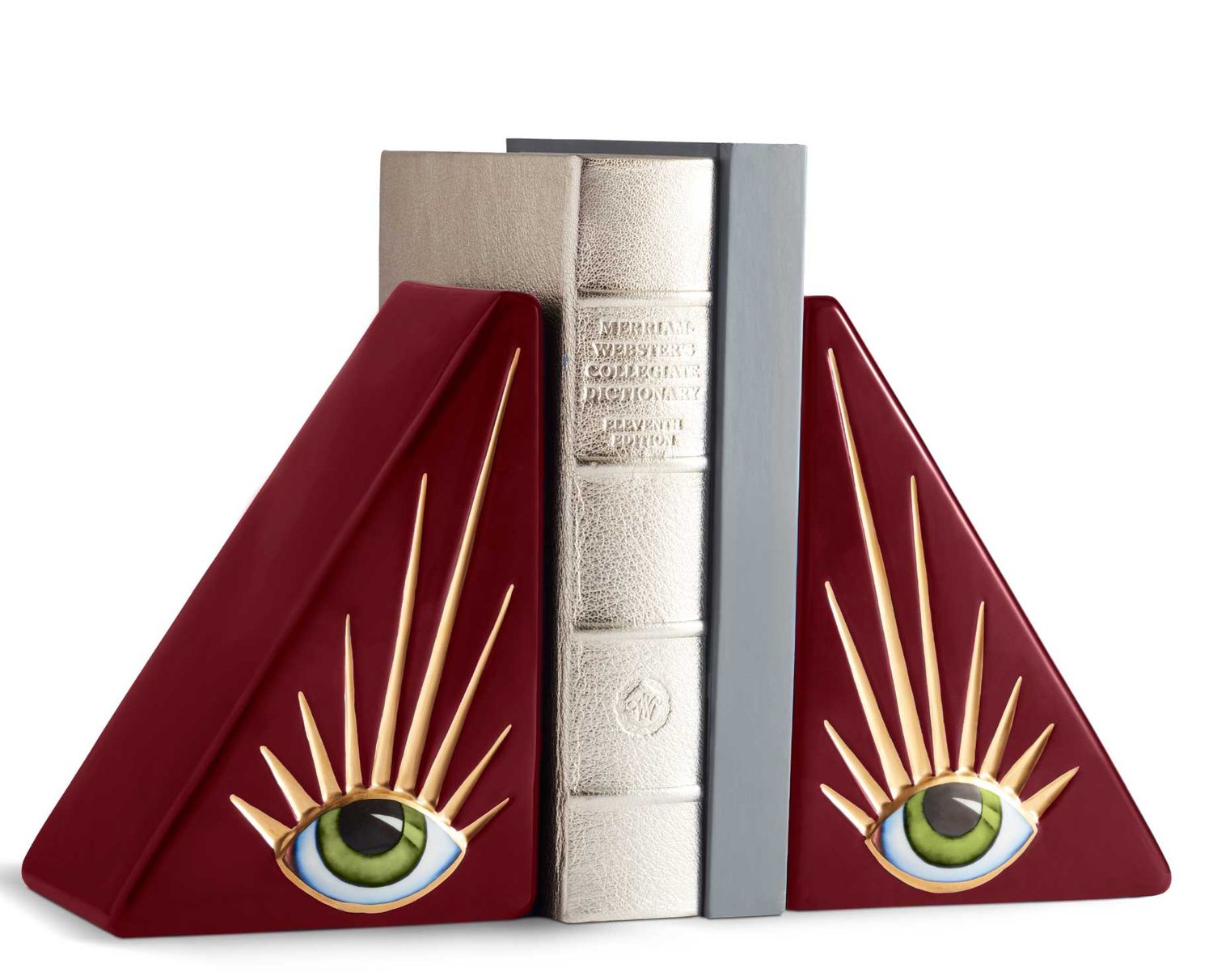 L&#39;Objet Lito Bookend Bordeaux LXL52, UPC: 810009649335