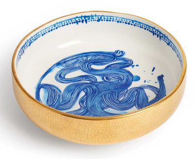 L&#39;Objet Ruan Hoffmann Bowl White Medium RH107, UPC: 810009648901