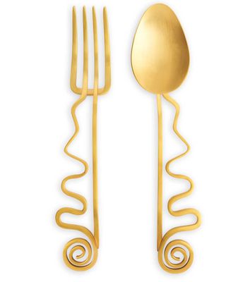 L&#39;Objet Spirale Serving Set 2 Pieces Set CU4510, UPC: 810009649076