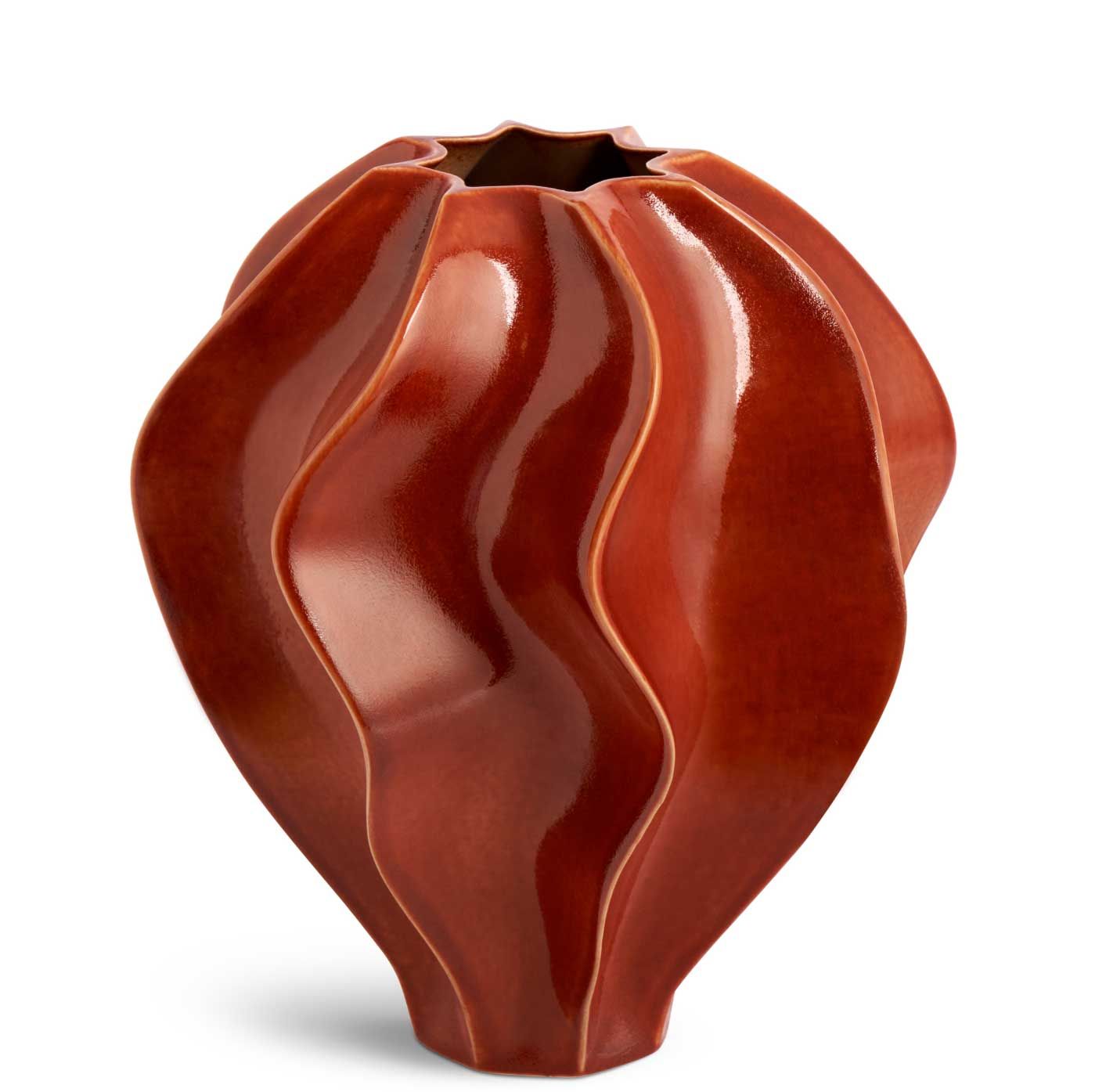 L&#39;Objet Douro Vase Paprika Medium DR102, UPC: 810009649120