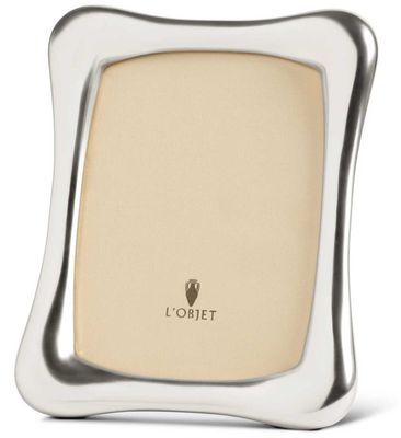 L&#39;Objet Anton Frame Platinum 5 x 7 Inch Picture Frame F7700M, UPC: 810009648994