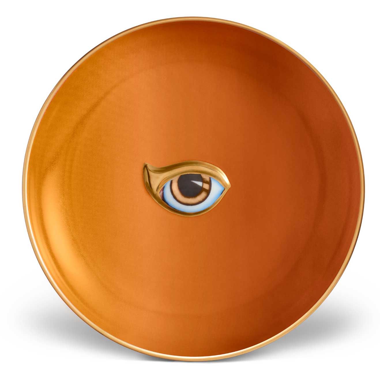 L&#39;Objet Lito Plate Amber LXL27, UPC: 810009649311