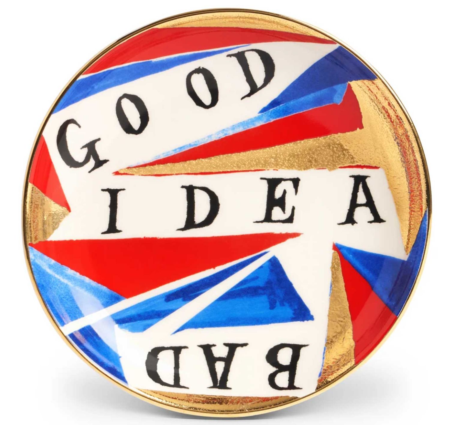 L&#39;Objet Ruan Hoffmann Good/Bad Idea Plate RH101, UPC: 810009648819