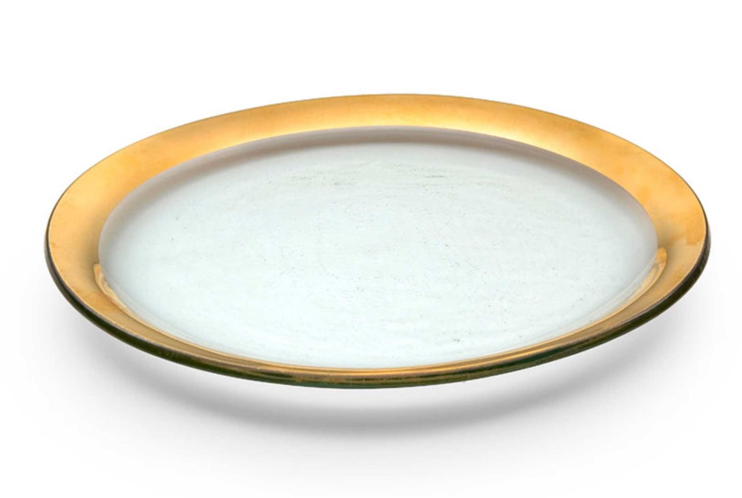 Annieglass Roman Antique Dinner Plate Gold, MPN: G106