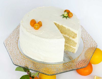 Annieglass Mosaic Cake Stand Gold, MPN: MS128G