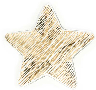 Annieglass Stellar Gold Star, MPN: ST200