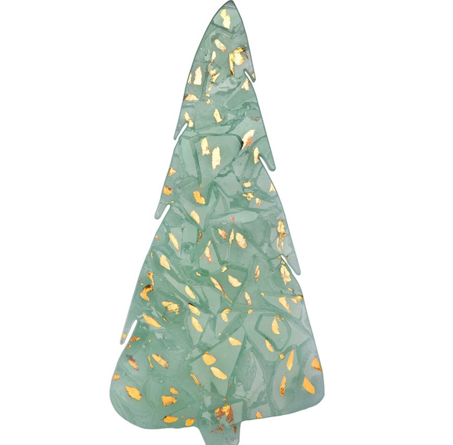 Annieglass Elements Holiday Tree Gold, MPN: EL103