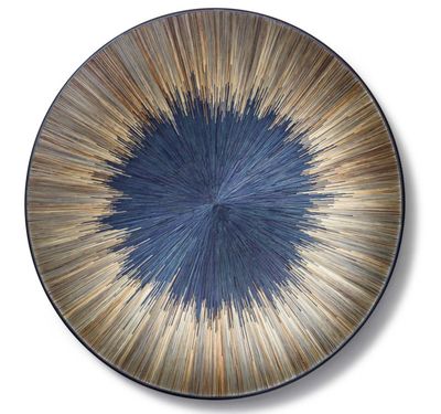 LADORADA Midnight Blue 18&quot; Round Centerpiece, MPN: CD-BG-NA-1800