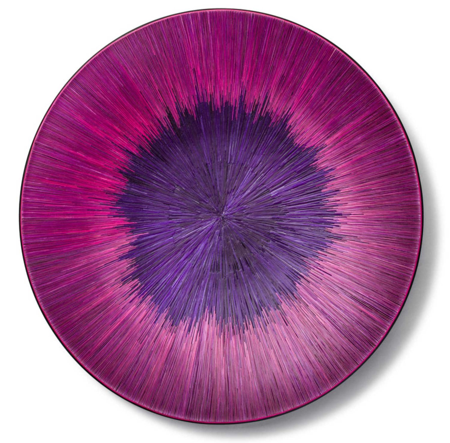 LADORADA Violet Eclipse 18&quot; Round Centerpiece, MPN: CD-PM-NA-1800
