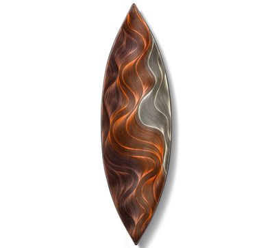 LADORADA Copper Waves Centerpiece Canoe, MPN: CC-ON-NA-2507