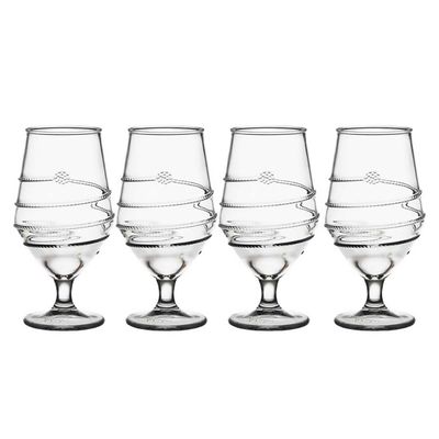 Juliska Amalia Acrylic Goblet Set of 4 AA301/01_SET4, 810160122845