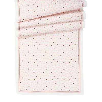 Juliska Love You More 18 Inch x 90 Inch Table Runner Pink TR09/51, 810160121466
