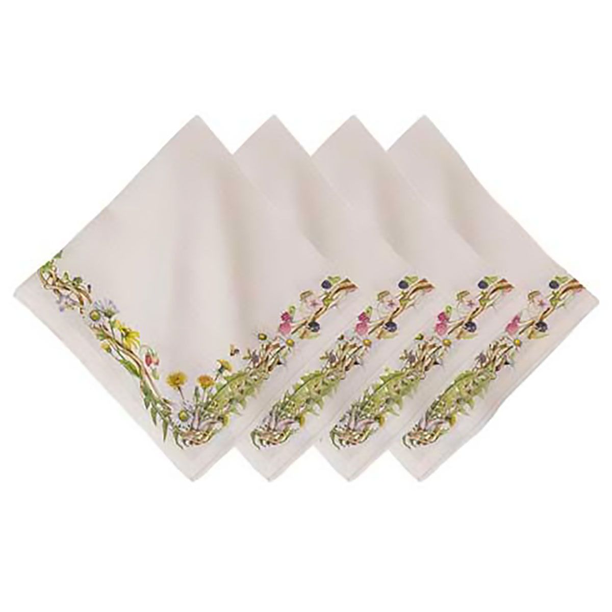 Juliska Meadow Walk Linen Napkin Set of 4 Multi Color LB97/88_SET4, 810160123378