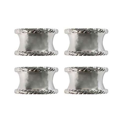 Juliska Graham Napkin Ring Set of 4 LR78/57_SET4, 810160123583