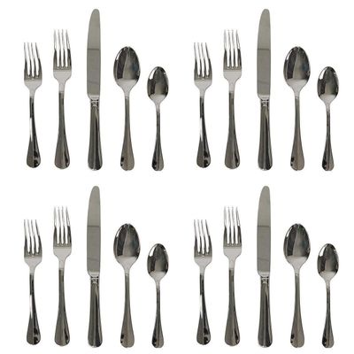 Juliska Bistro 20 Piece Place Setting Polished FWC29SET/25, 810160120889