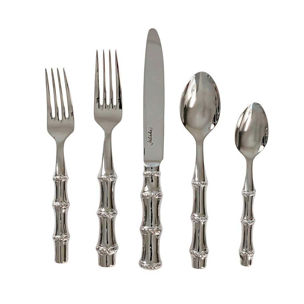 Juliska Bamboo 5 Piece Place Setting Polished FWBM29/25, 810144257198