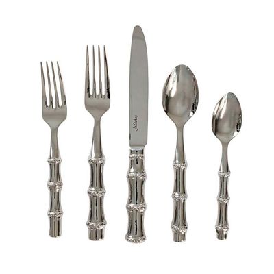 Juliska Bamboo 5 Piece Place Setting Polished FWBM29/25, 810144257198