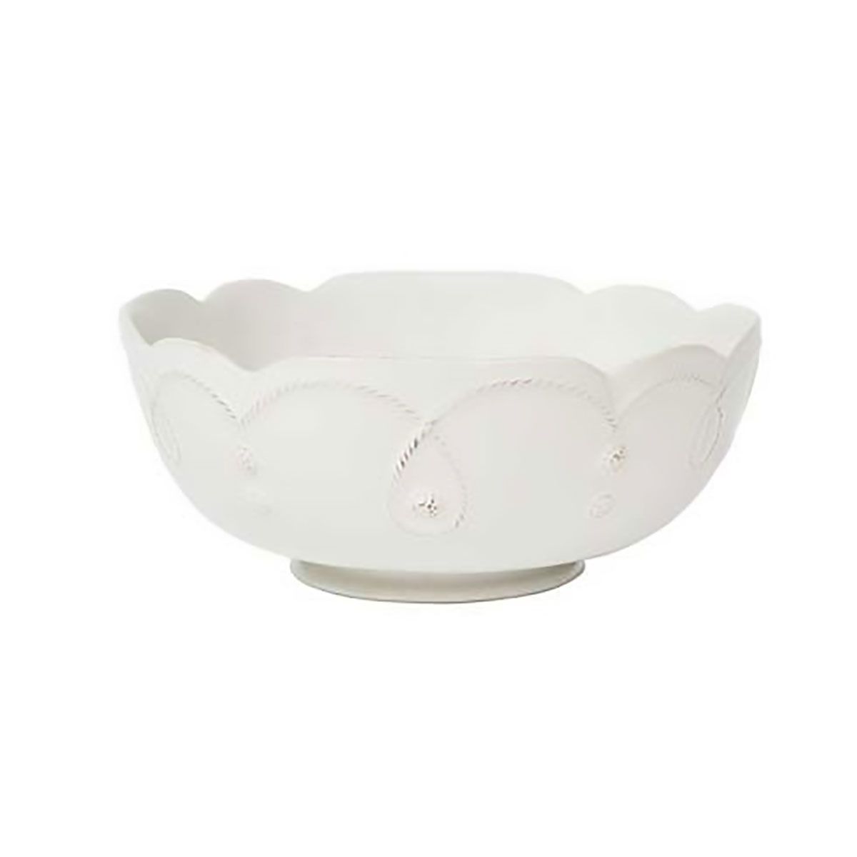 Juliska Jardins Du Monde 10 Inch Serving Bowl Whitewash JMX99/10, 810160122166