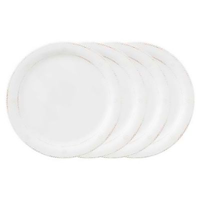 Juliska Berry &amp; Thread Melamine Dinner Plate Set of 4 Whitewash MA01/100_SET4, 810160122791