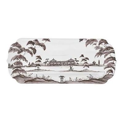 Juliska Country Estate 15 Inch Hostess Tray Flint Grey CE54X/94, 810160121923