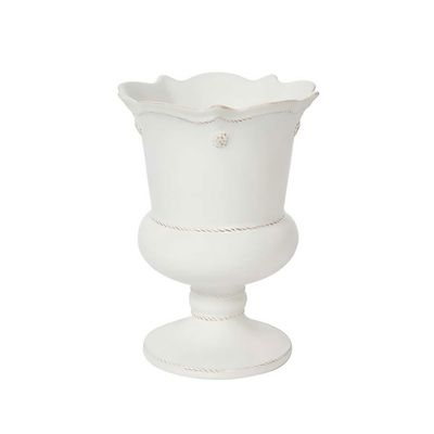 Juliska Berry &amp; Thread Petite Parterre Garden 8 Inch Vase Whitewash JA157/W, 810160122135
